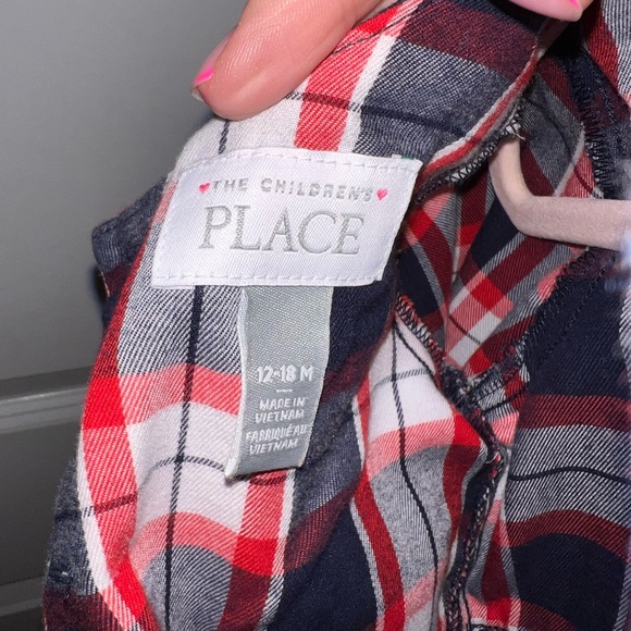 The Children’s Place Plaid dress, size 12-18 months - Picture 3 of 3